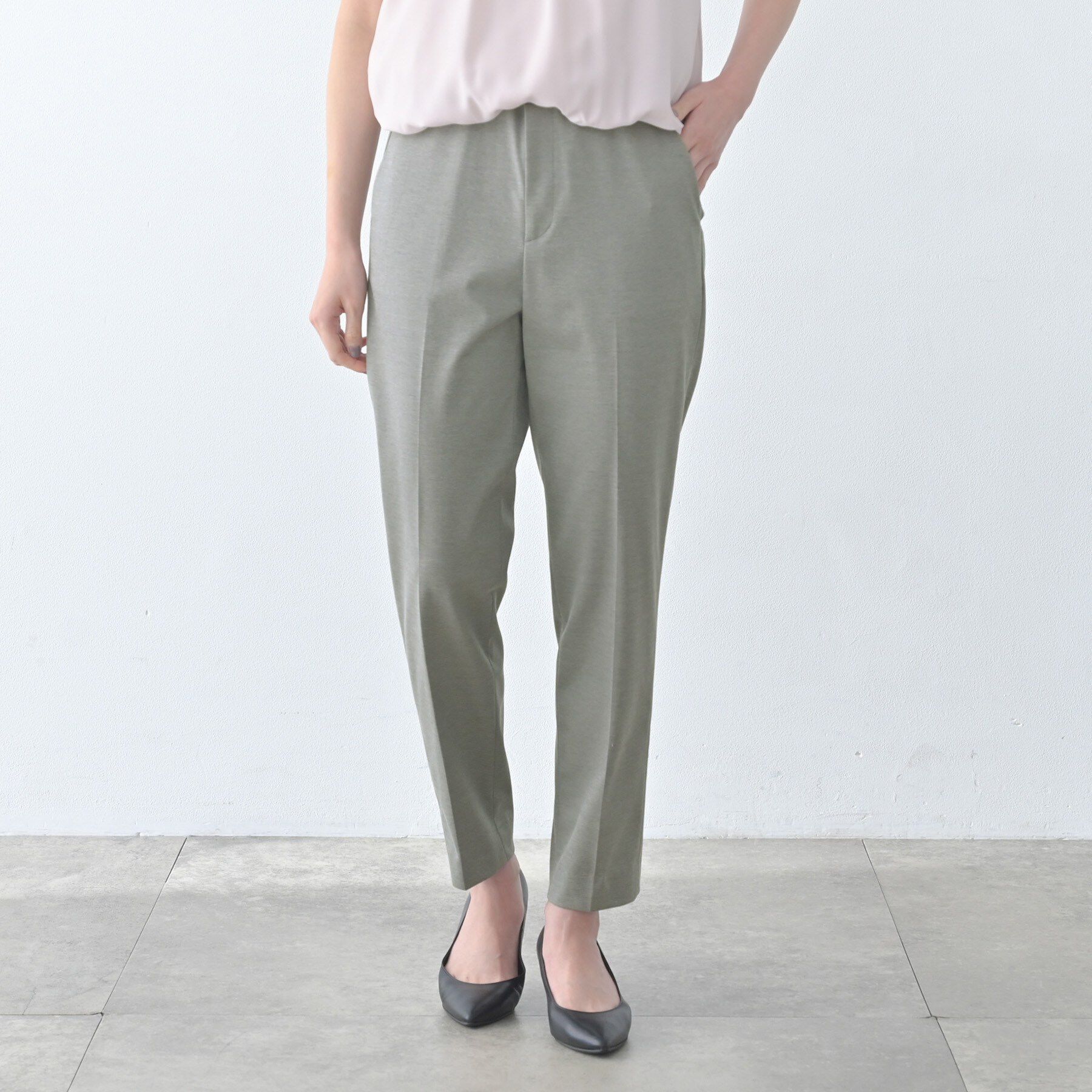 UNTITLED「ジャージテーパードパンツ」|その他|