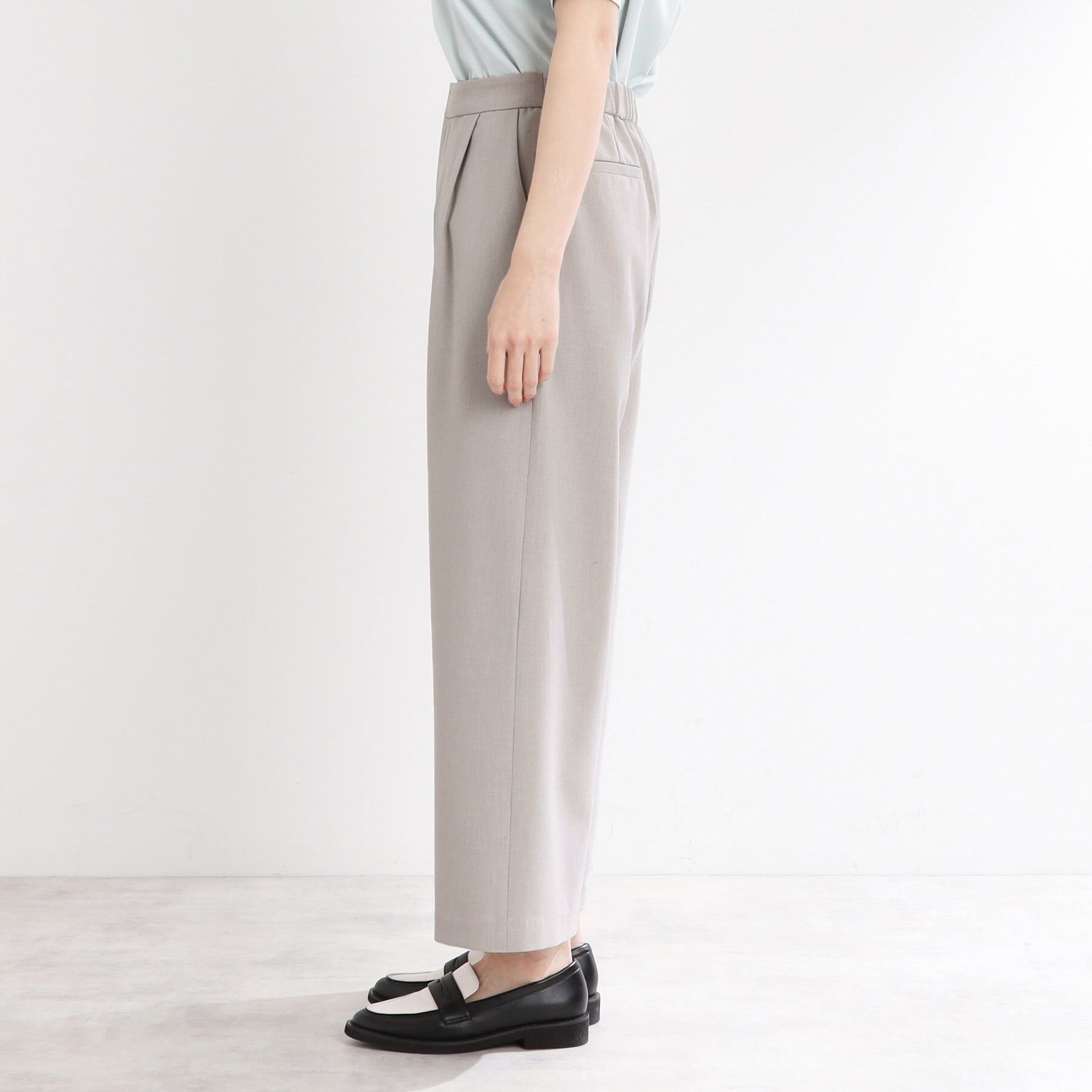Reflect「【マシンウォッシュ可／すっきりシルエット】ワイドシルエットパンツ」|その他|