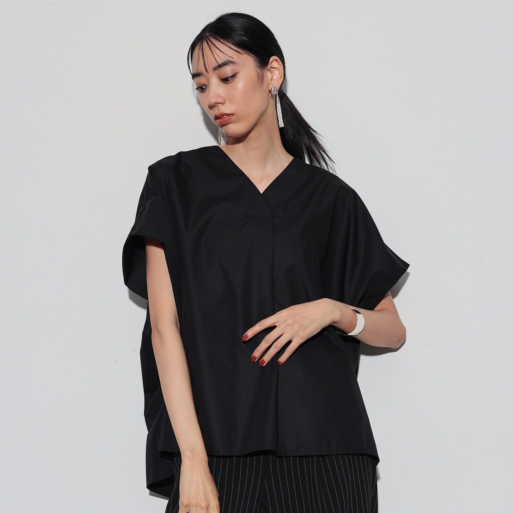 GALLEST「ノースリーブドルマンブラウス」|シャツ・ブラウス|