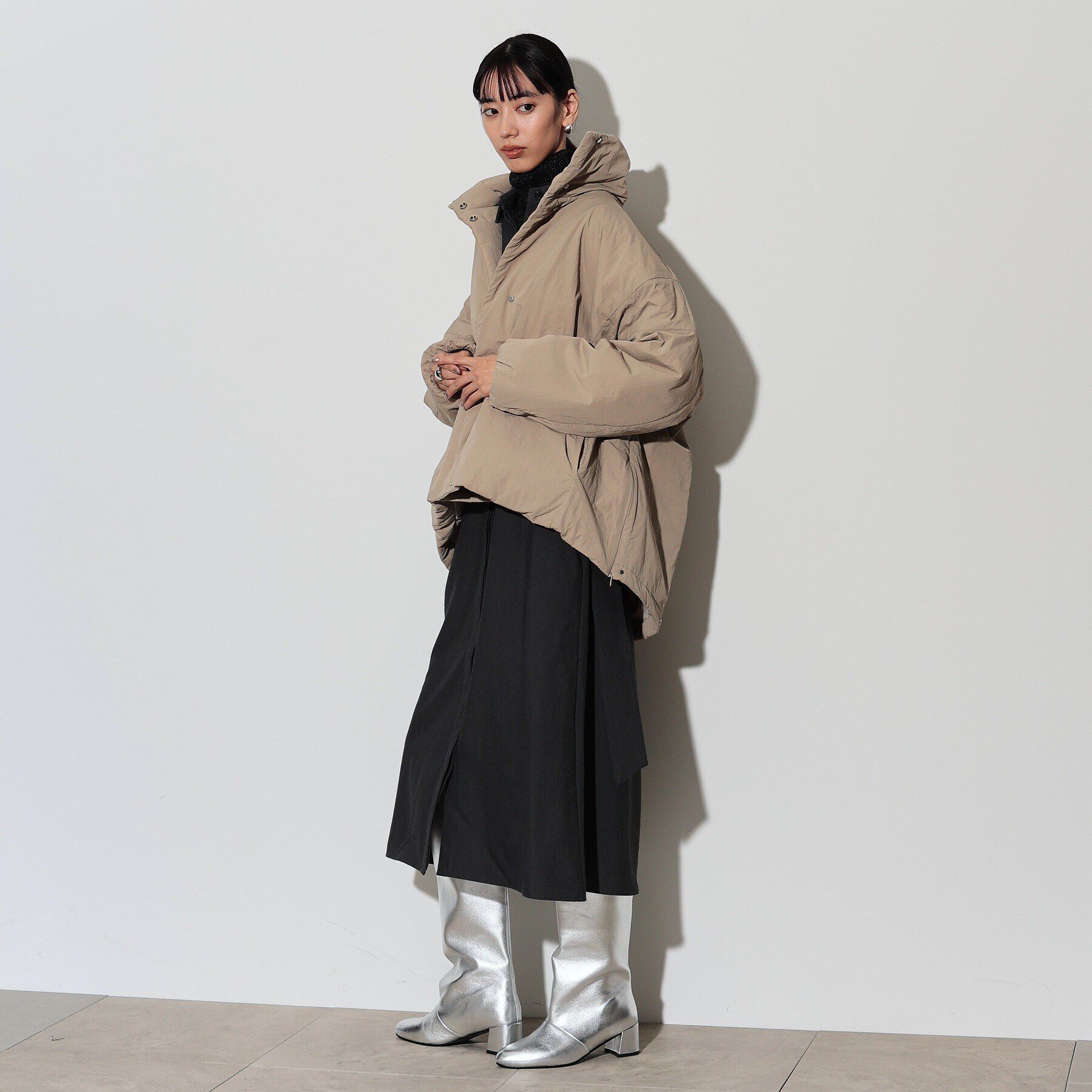 GALLEST「中綿フォルムコート」|ダウン|