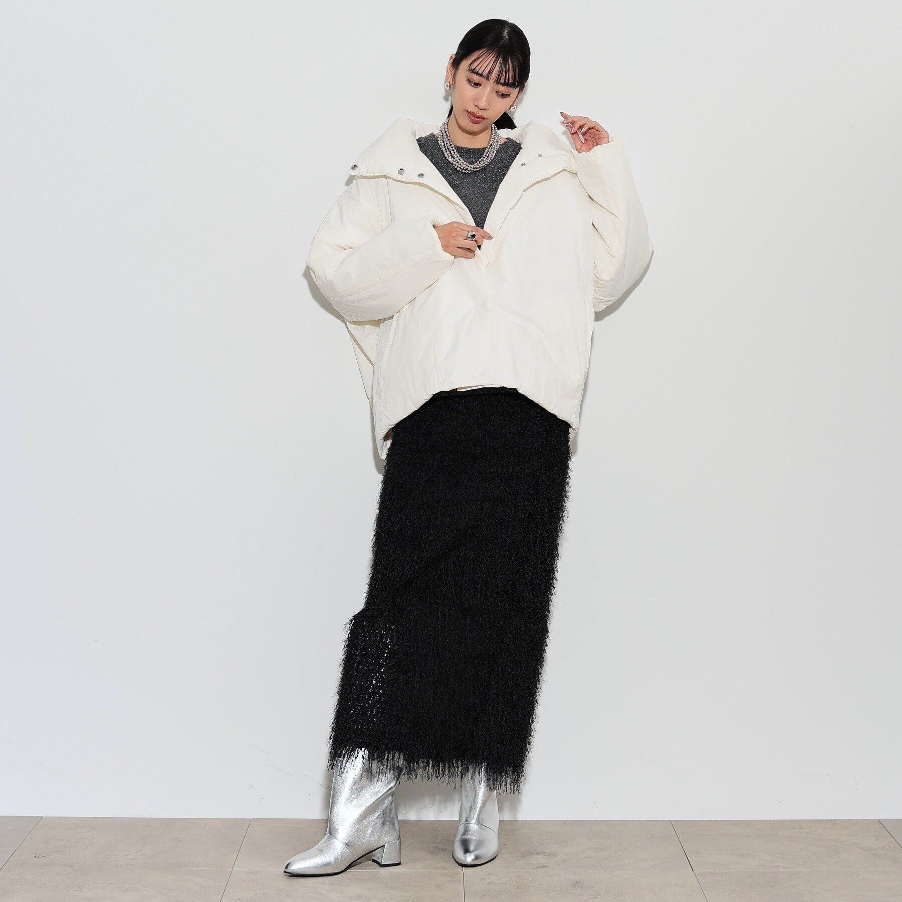 GALLEST「中綿フォルムコート」|ダウン|