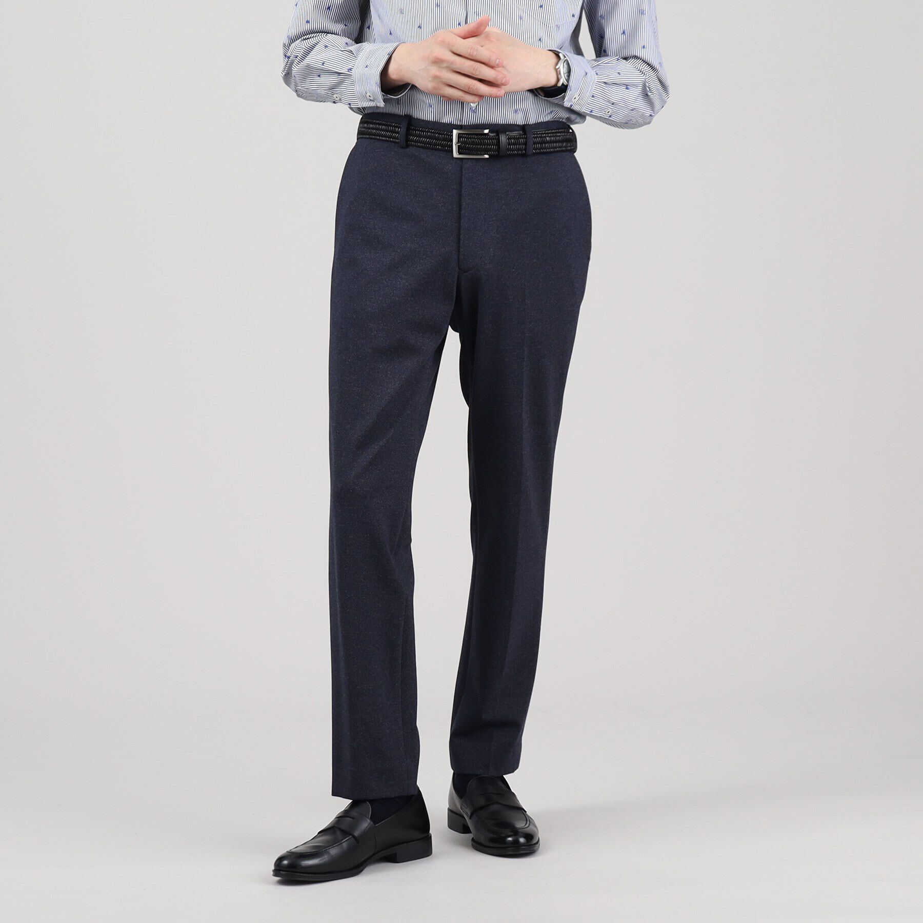 TAKEO KIKUCHI「【Sサイズ～】メランジ ストレッチ ジャージー スラックス」|その他|