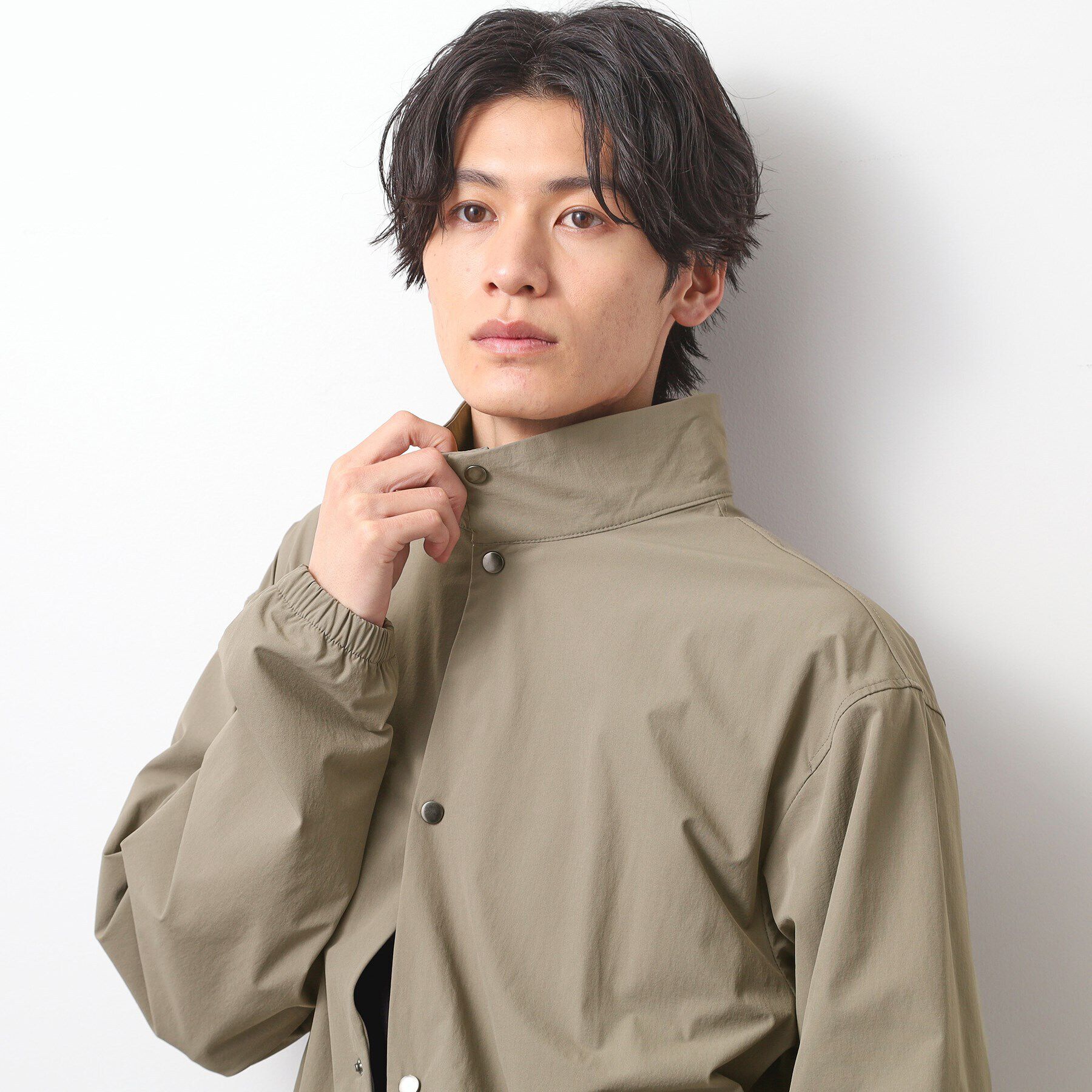 THE SHOP TK「MFMMスタンドカラーブルゾン」|ブルゾン・スタジャン|