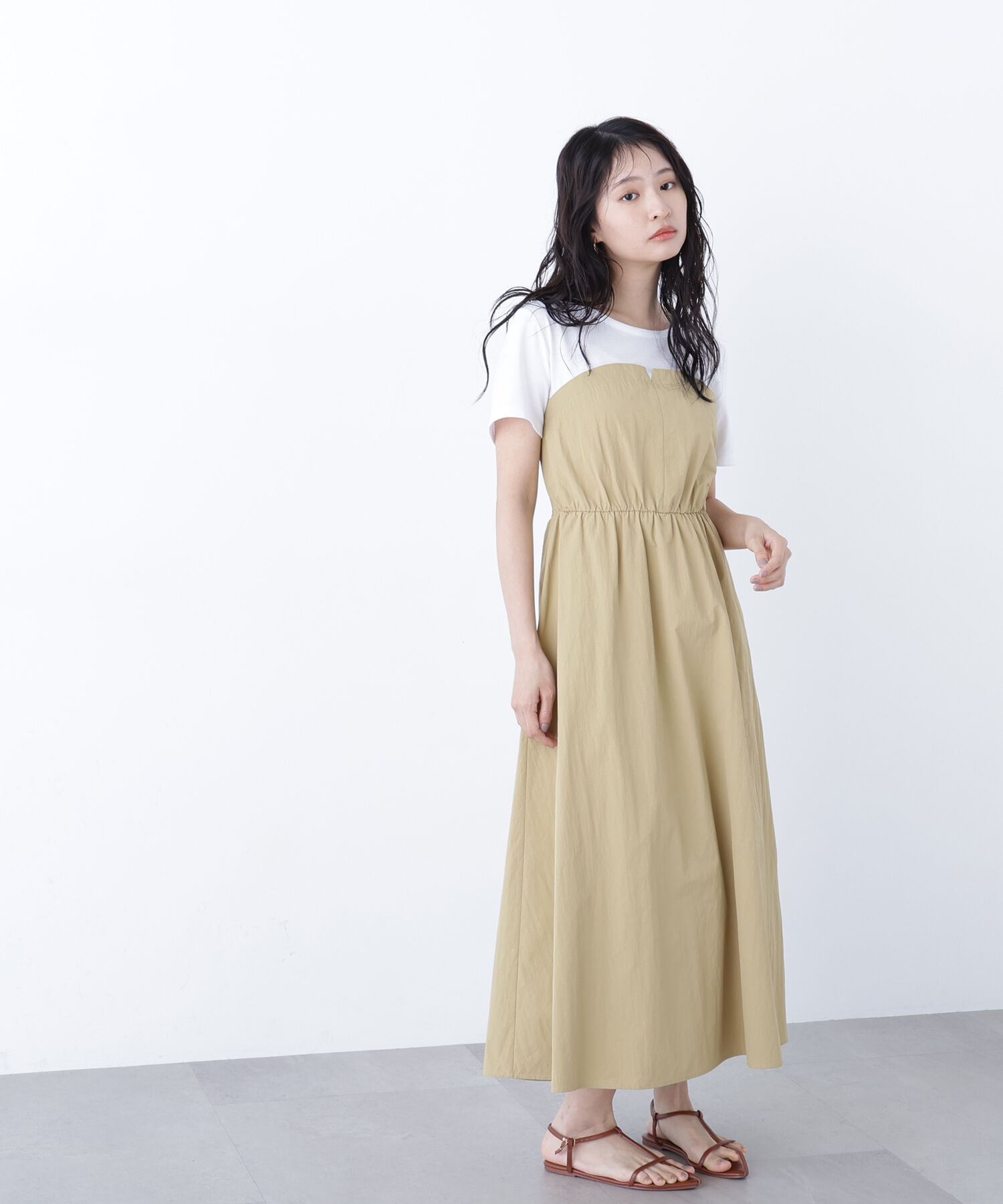  「〈N.〉ビスチェドッキングワンピース」|ワンピース|サンドベージ 1