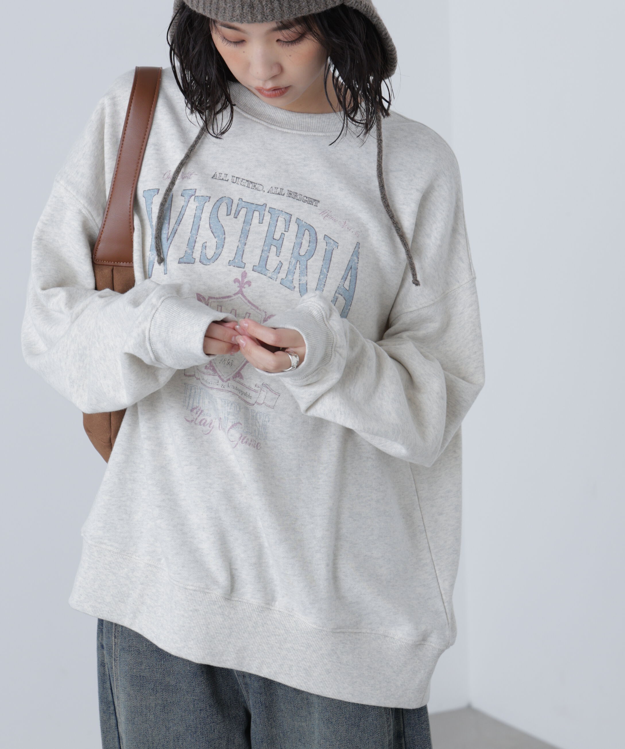  「アソートカレッジロゴビッグスウェット」|Tシャツ・カットソー|