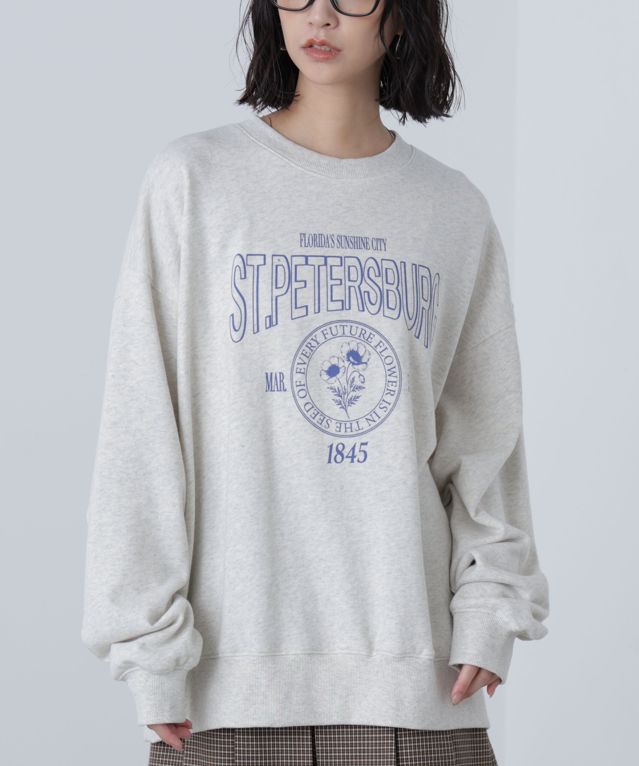  「アソートカレッジロゴビッグスウェット」|Tシャツ・カットソー|