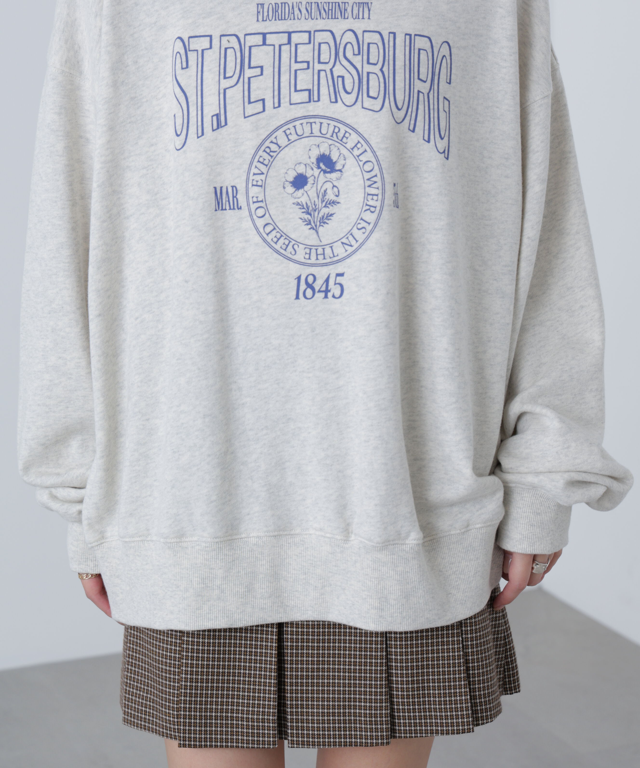  「アソートカレッジロゴビッグスウェット」|Tシャツ・カットソー|