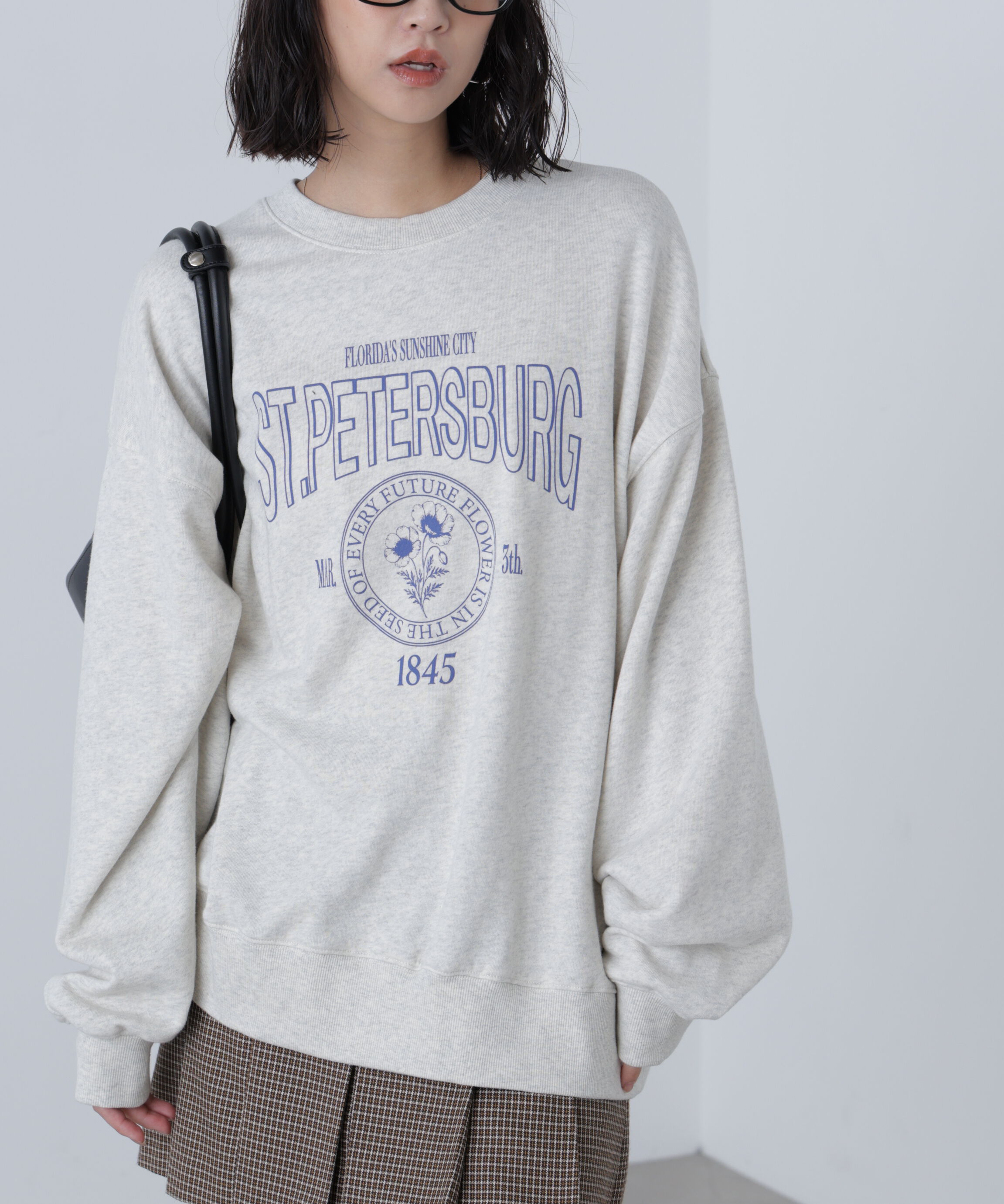  「アソートカレッジロゴビッグスウェット」|Tシャツ・カットソー|