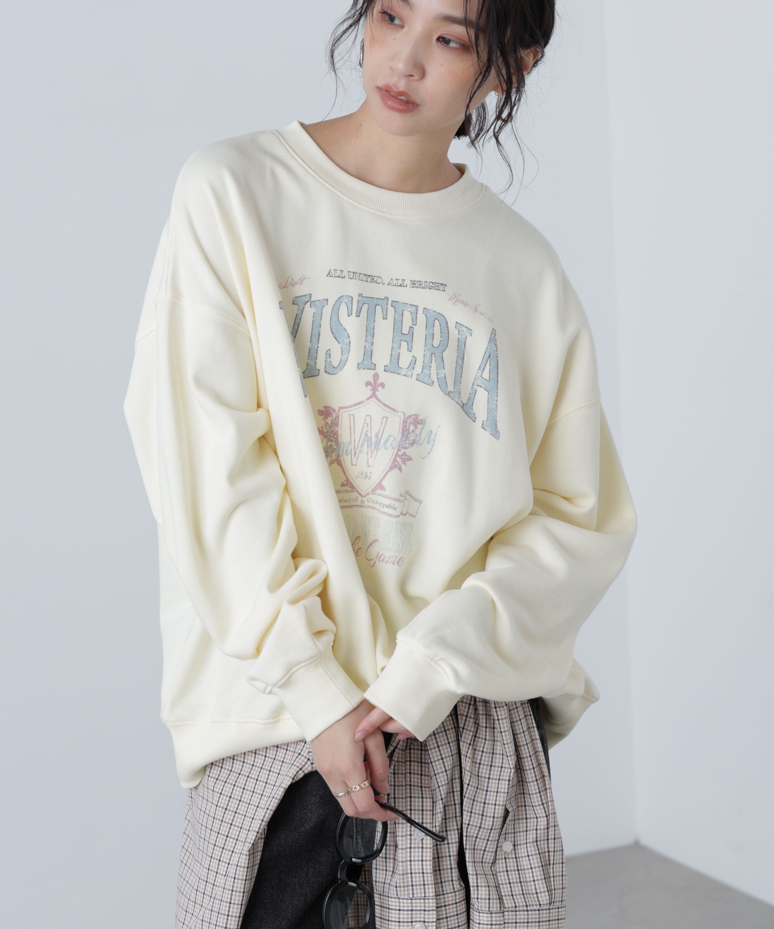  「アソートカレッジロゴビッグスウェット」|Tシャツ・カットソー|