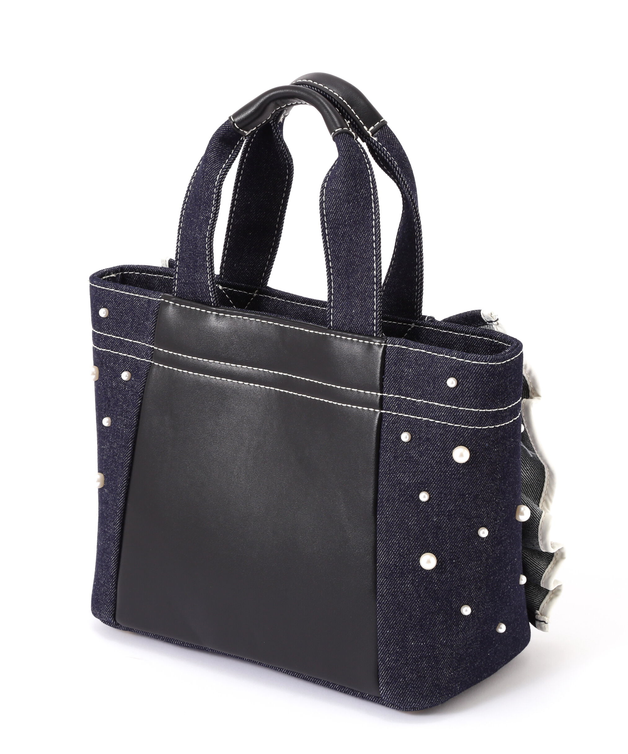  「3Dパールフリルトートバッグ」|その他|