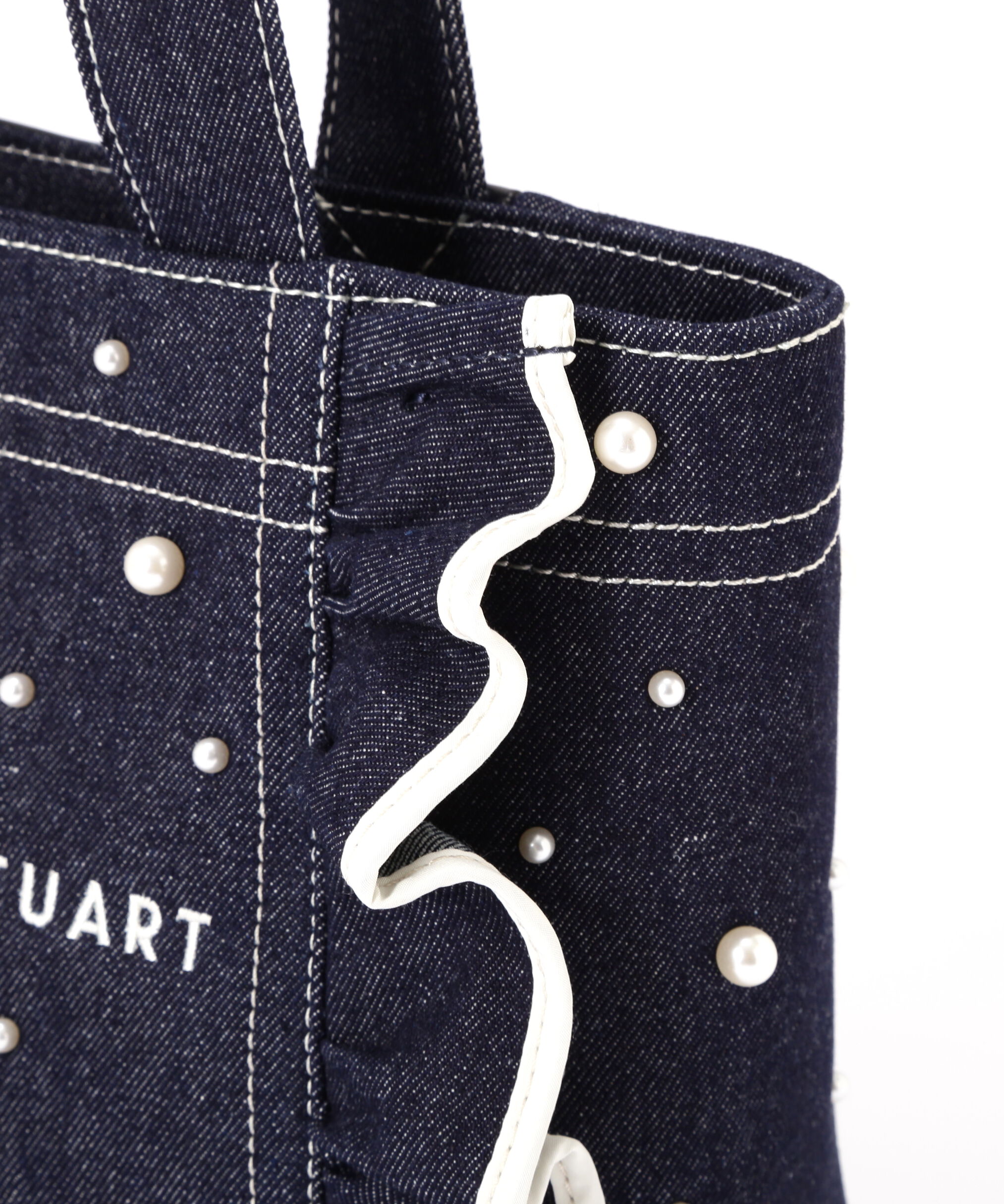  「3Dパールフリルトートバッグ」|その他|