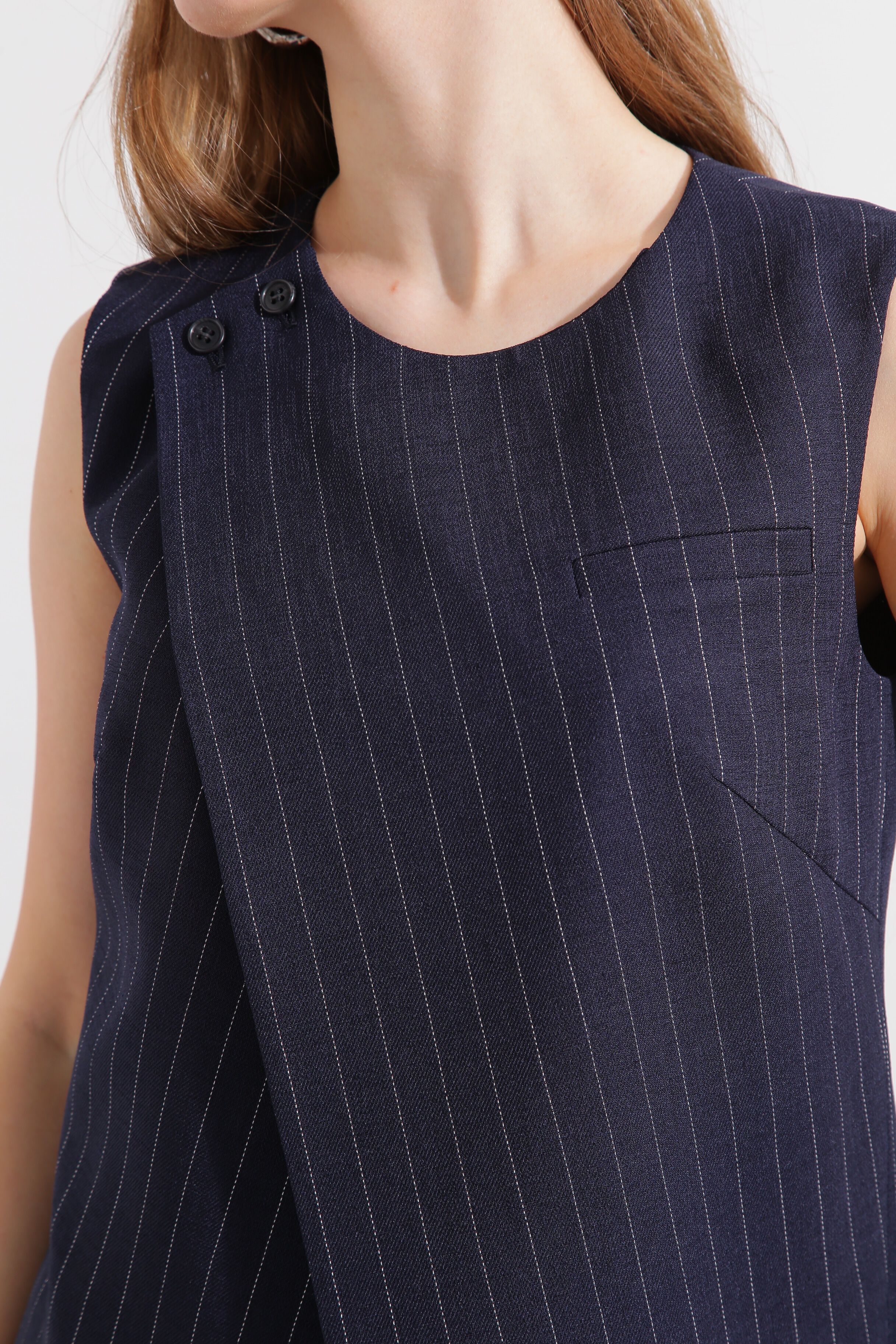  「◆ストライプベスト」|シャツ・ブラウス|