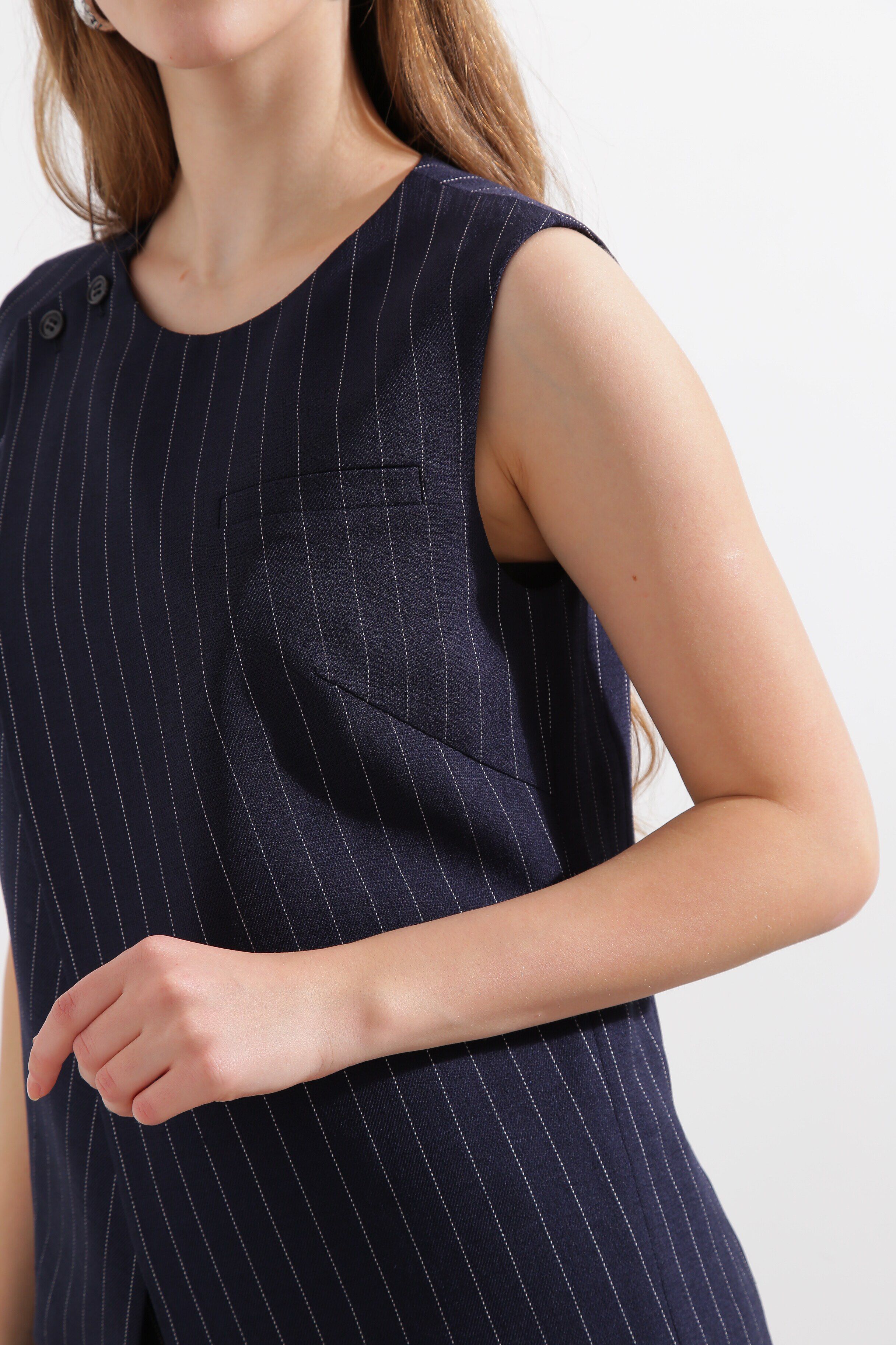  「◆ストライプベスト」|シャツ・ブラウス|