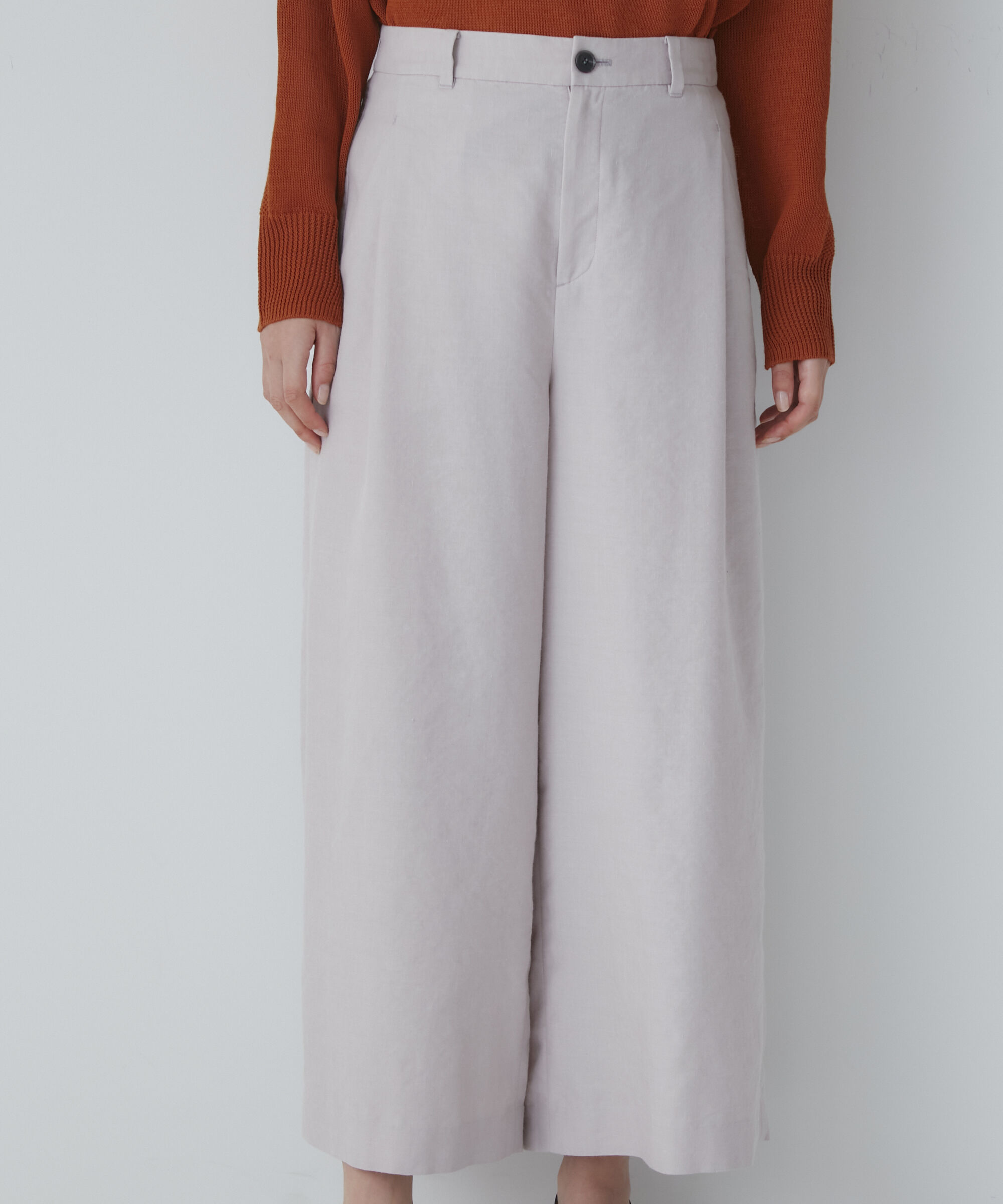  「◆ＰＥレーヨンリネンセミワイドパンツ」|その他|