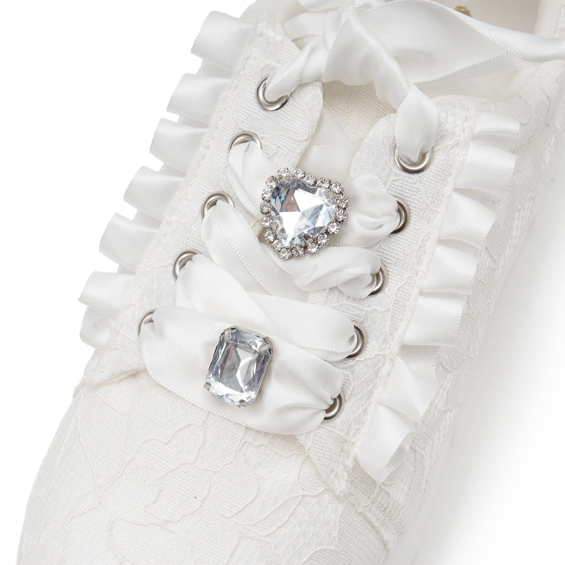 csT&P「厚底キラキラストーン付きスニーカー」|スニーカー|