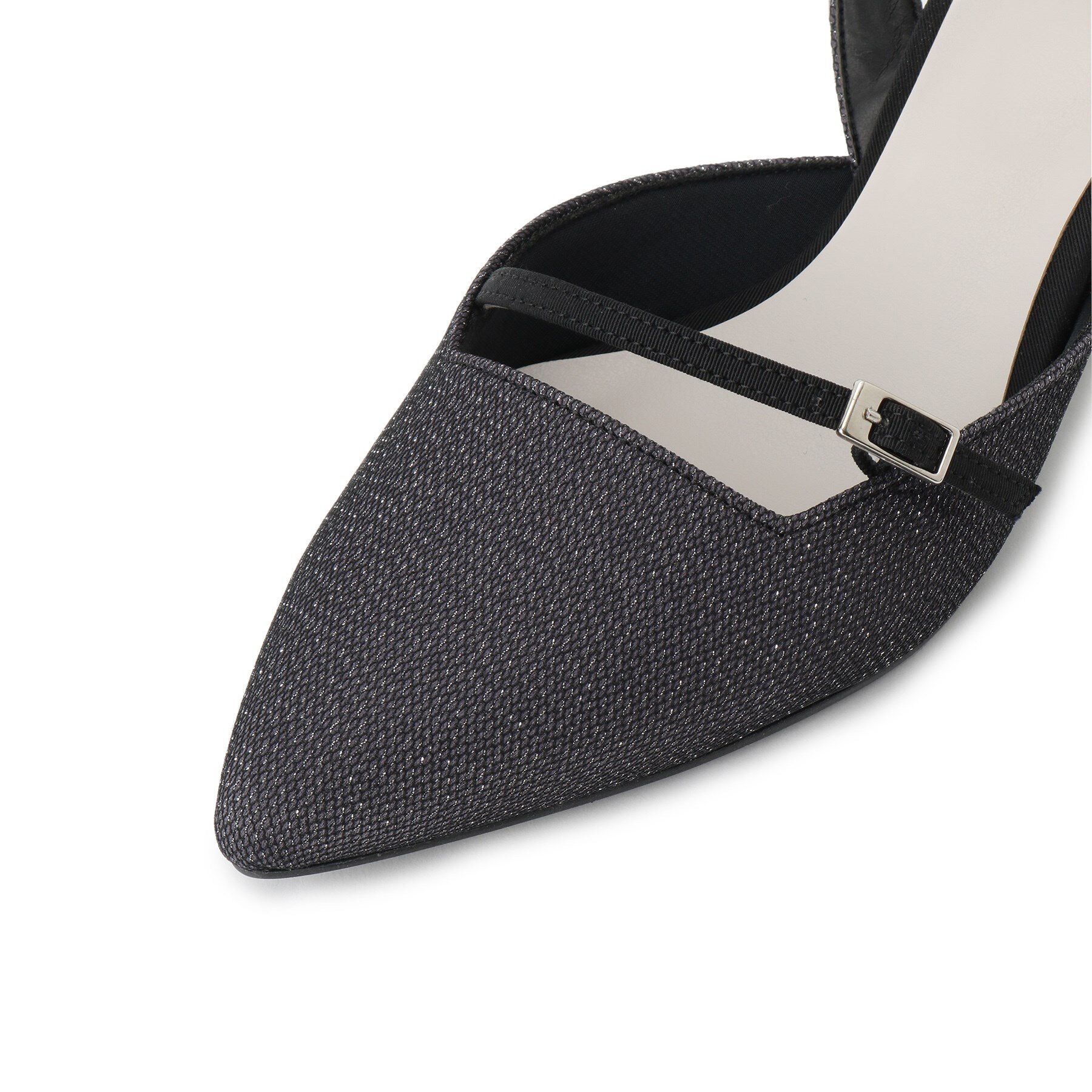 ESPERANZA「ポインテッドアンクルストラップパンプス」|パンプス|