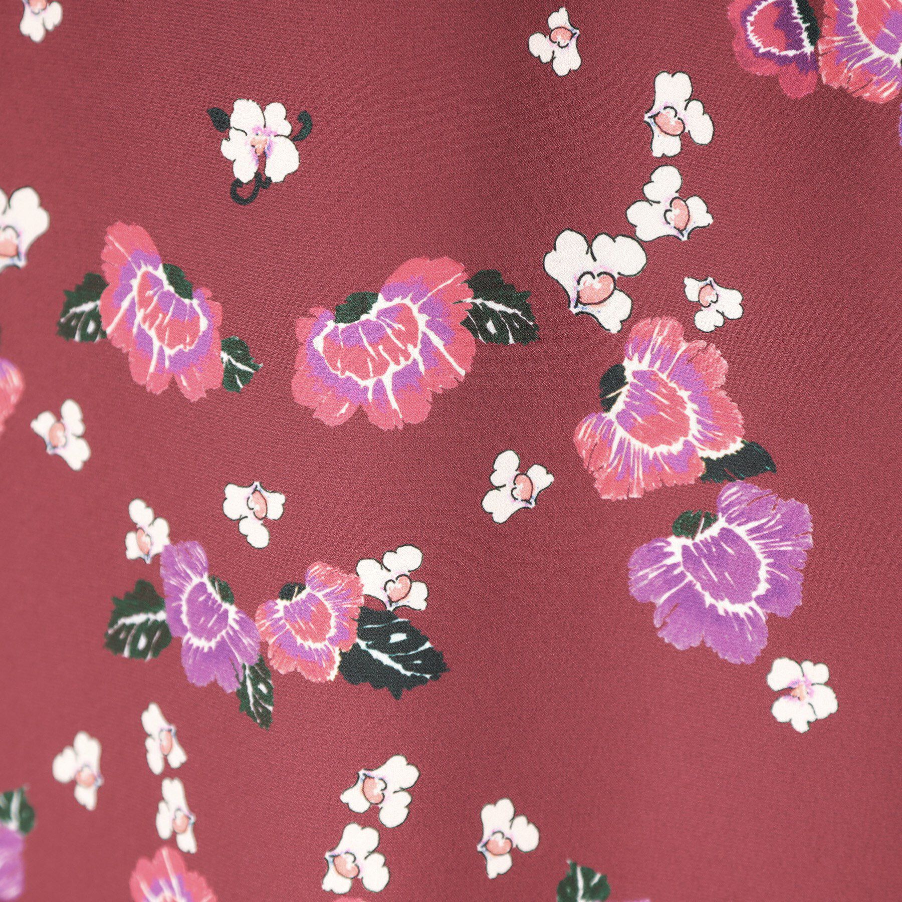 SunaUna「【co creation and yours／SS～L】オリエンタル柄パネルスカート」|スカート|