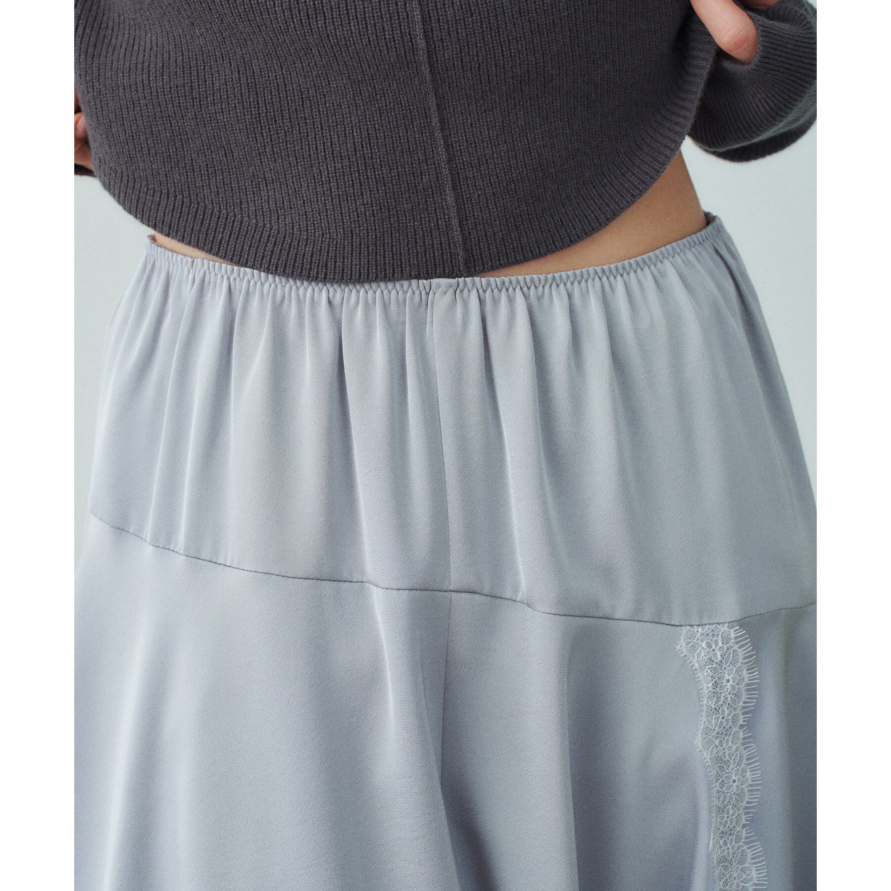 CODE A「lingerie mood lace skirt」|スカート|