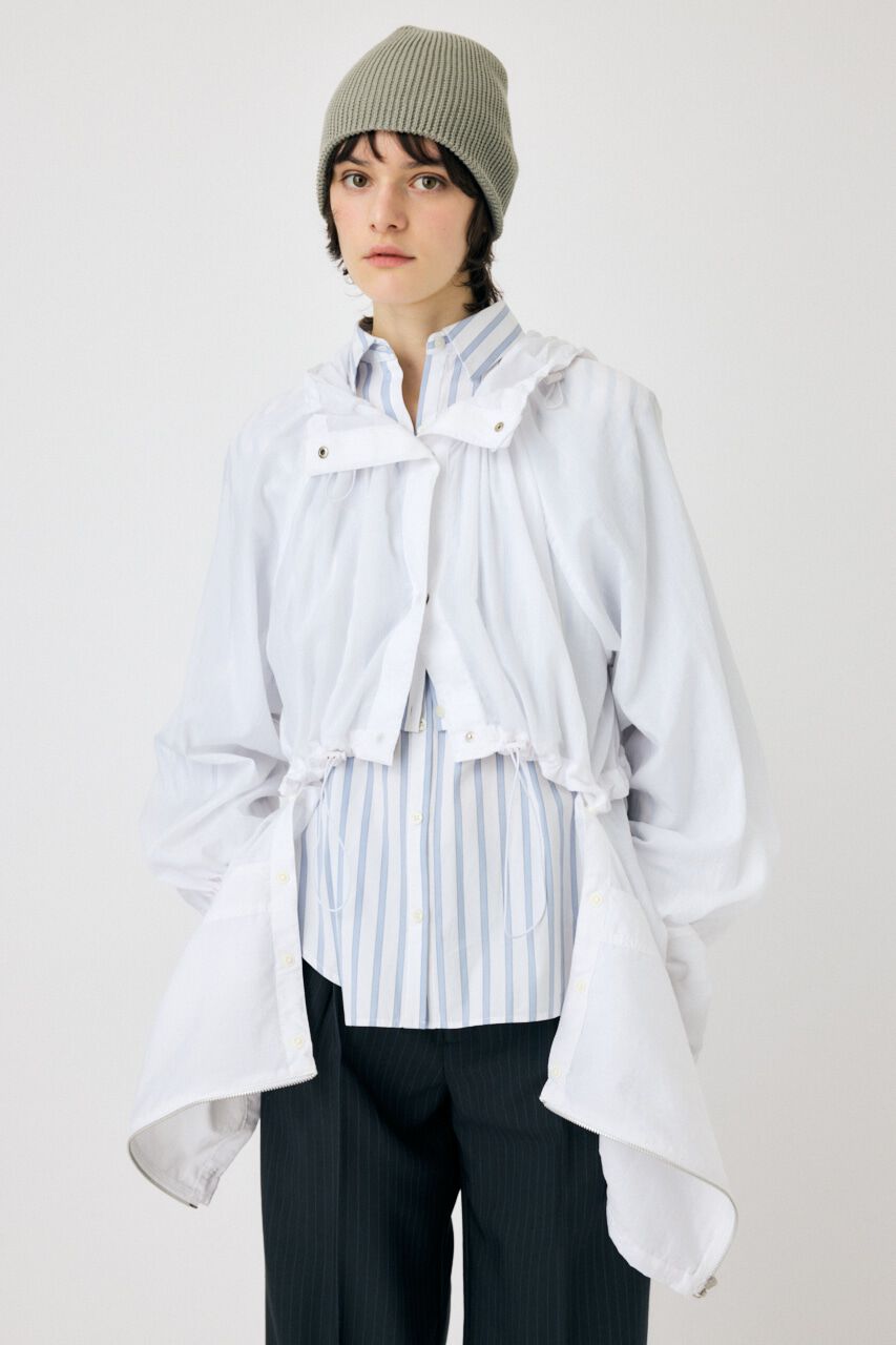 MOUSSY「2WAY SEMI SHEER ジャケット」|その他|