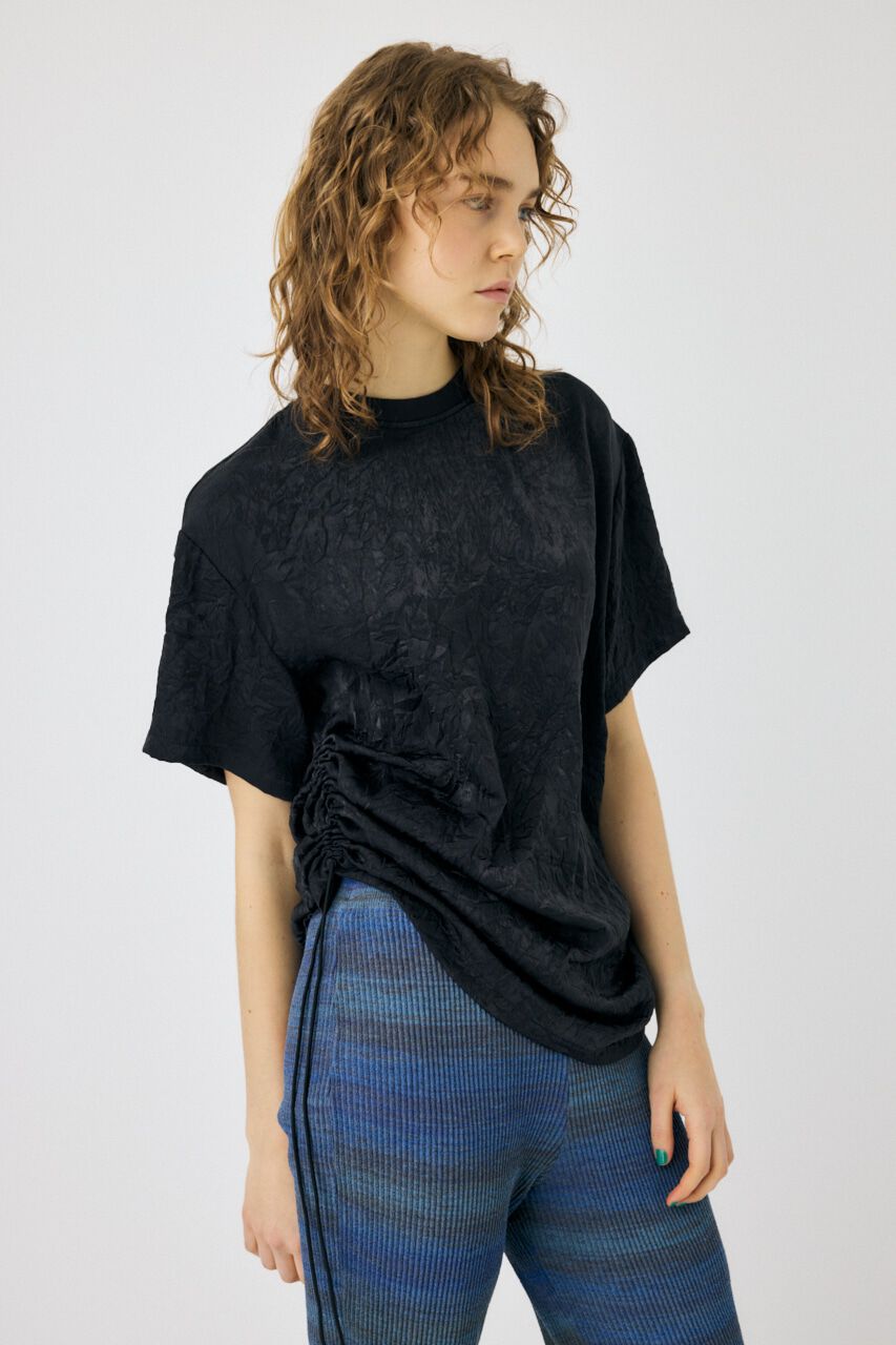 MOUSSY「WASHER BIG Tシャツ」|シャツ・ブラウス|BLK