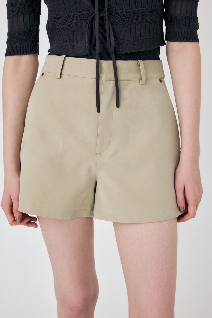 MOUSSY「F/LEATHER ショーツ」|その他|