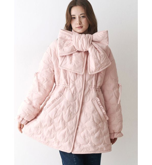 CALNAMUR「マフラー付きパフコート」|その他|