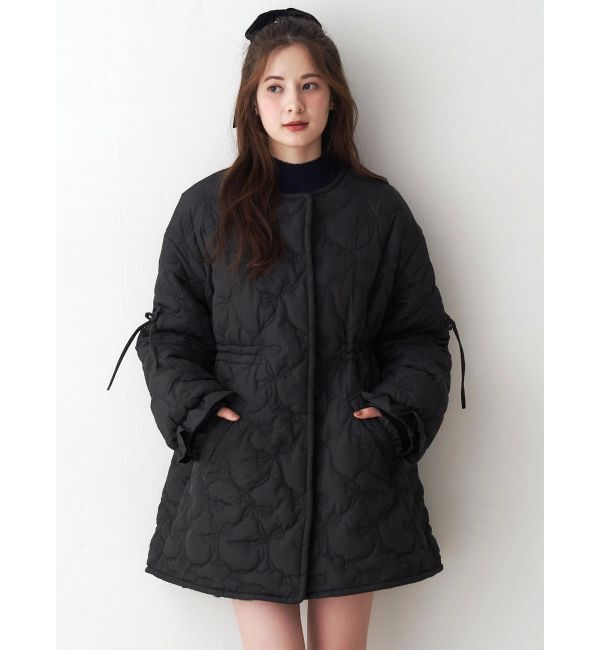 CALNAMUR「マフラー付きパフコート」|その他|