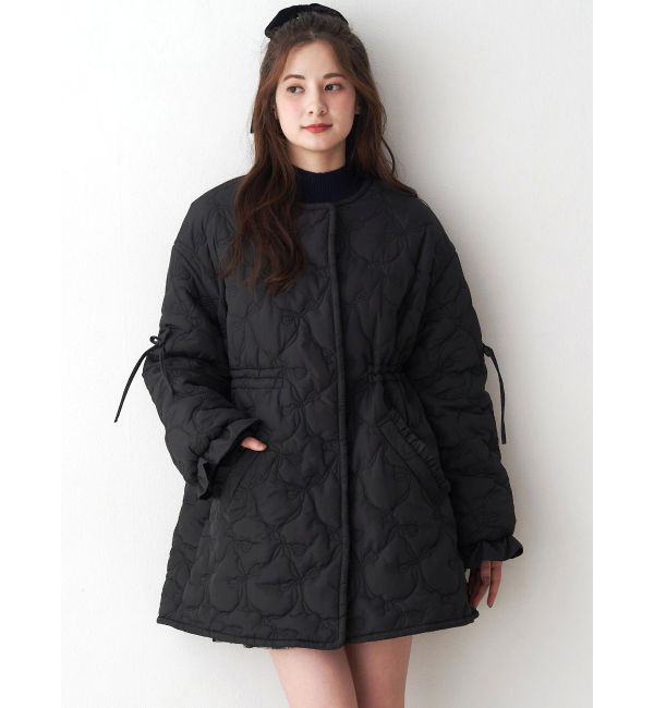 CALNAMUR「マフラー付きパフコート」|その他|