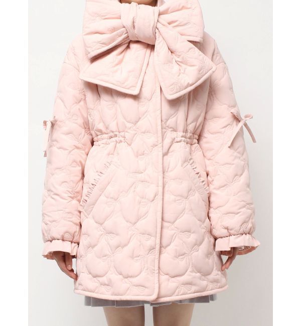 CALNAMUR「マフラー付きパフコート」|その他|