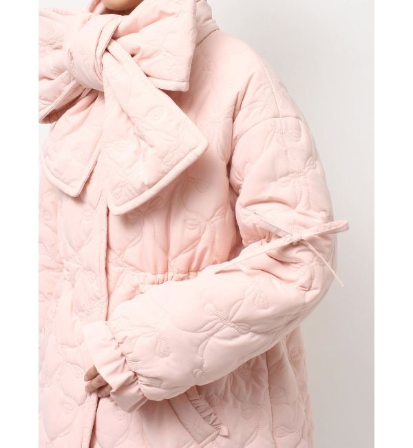 CALNAMUR「マフラー付きパフコート」|その他|