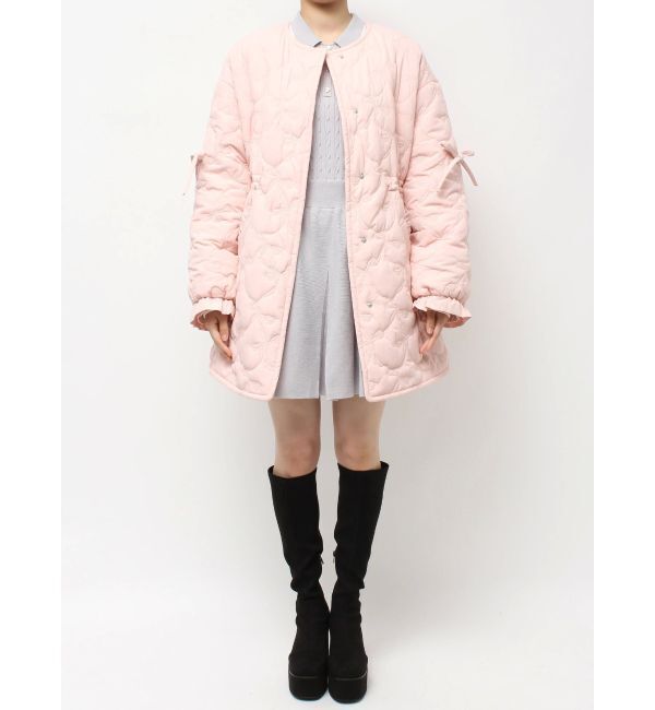 CALNAMUR「マフラー付きパフコート」|その他|