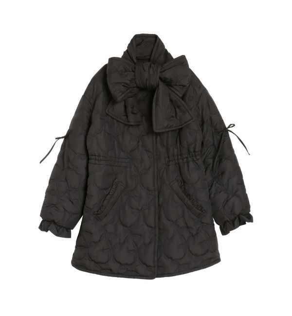 CALNAMUR「マフラー付きパフコート」|その他|