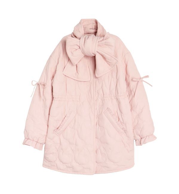 CALNAMUR「マフラー付きパフコート」|その他|