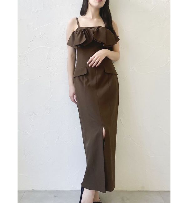 dazzlin「ツインリボンディティールワンピース」|ワンピース|