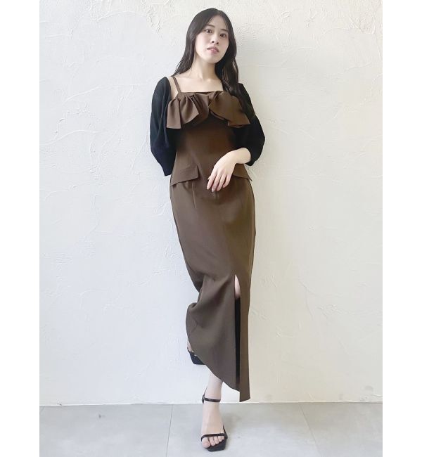 dazzlin「ツインリボンディティールワンピース」|ワンピース|