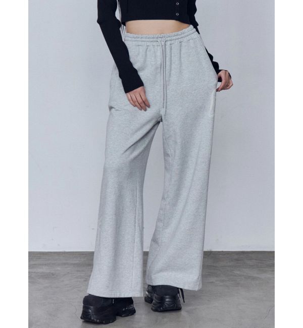 EMODA「リボングラフィックスウェットパンツ」|その他|グレー