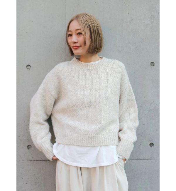 Ungrid「ラウンドロングスリーブTee」|Tシャツ・カットソー|