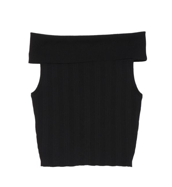 EVRIS「オフショルリブニットトップス」|ニット・セーター|