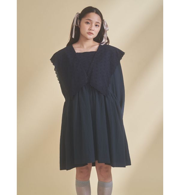 merry jenny「セーラーカラーミニワンピース」|ワンピース|