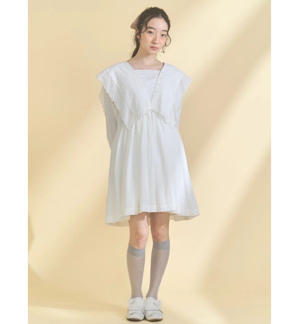 merry jenny「セーラーカラーミニワンピース」|ワンピース|