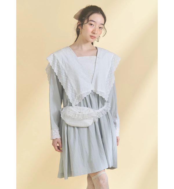 merry jenny「セーラーカラーミニワンピース」|ワンピース|