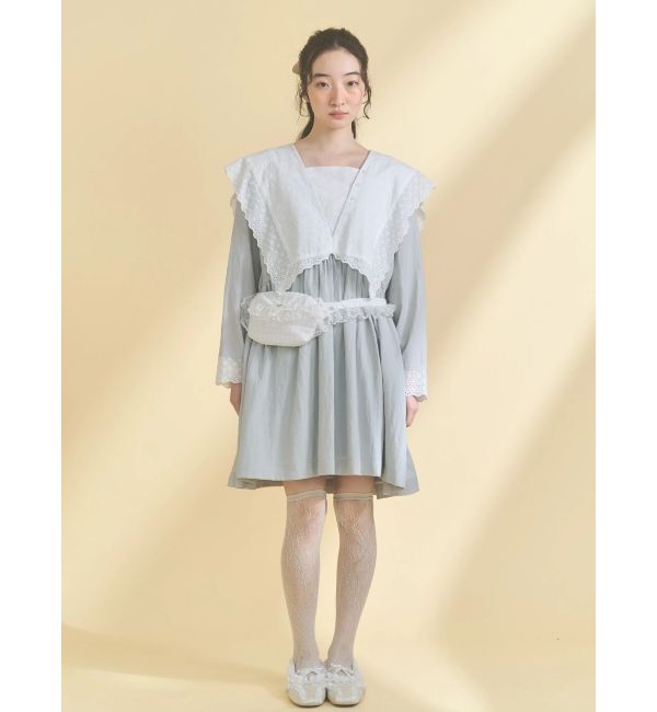 merry jenny「セーラーカラーミニワンピース」|ワンピース|