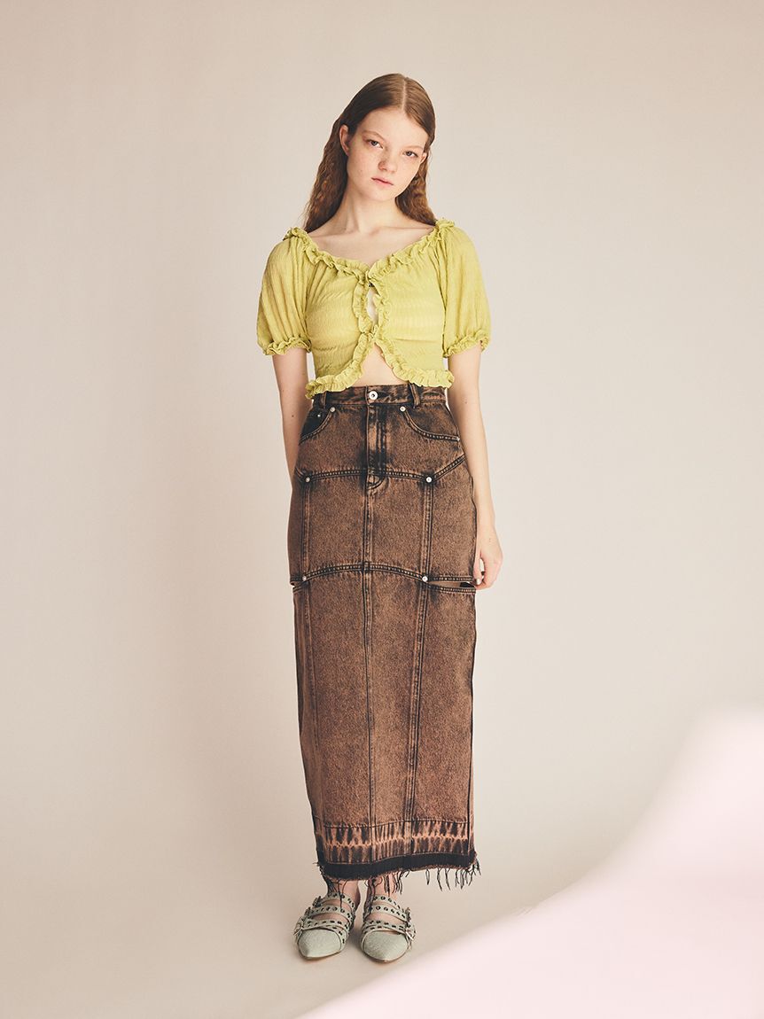 FURFUR「クロスストラップアイレットシューズ」|サンダル|