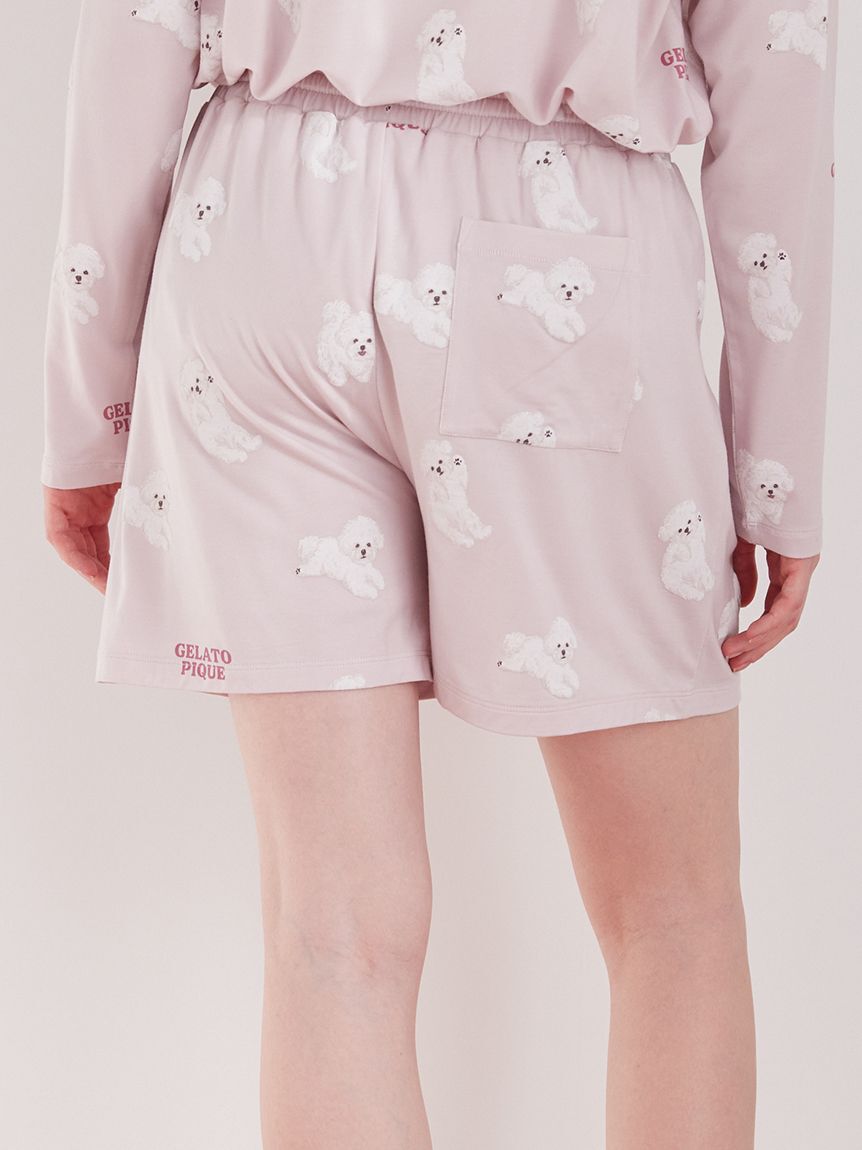 gelato pique「ドッグ柄ショートパンツ」|ルームウェア|