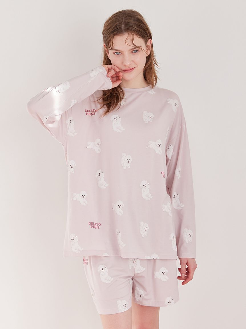 gelato pique「ドッグ柄ショートパンツ」|ルームウェア|