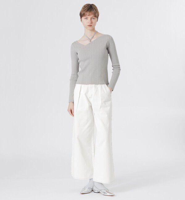  「ホルターカットアウトニット」|ニット・セーター|