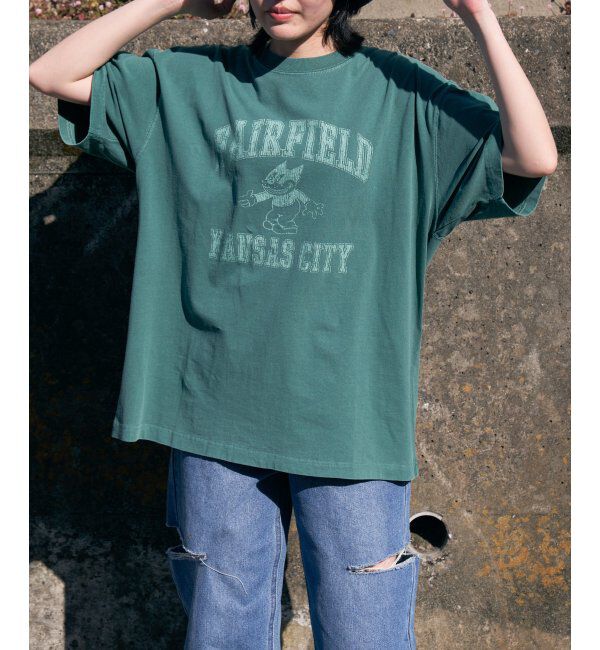 VENCE share style「FAIRFIELD ピグメントT」|Tシャツ・カットソー|