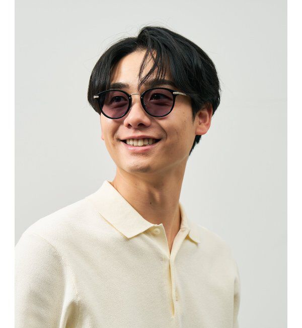  「ボストン型 調光サングラス｜UNITED ARROWS ﾚﾝｽﾞの色が変わる UVカット 紫外線対策 ユナイテッドアローズ」|サングラス|