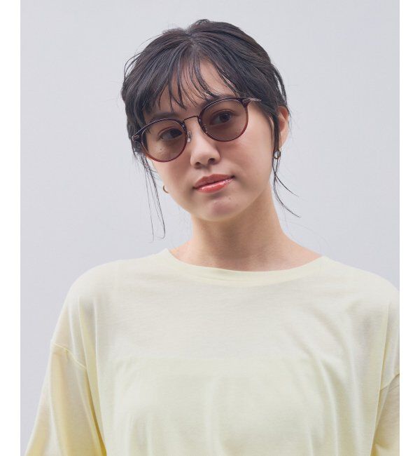  「Zoff｜UNITED ARROWS サングラス ユナイテッドアローズ｜カラーレンズ｜異素材｜UVカット 紫外線対策」|サングラス|