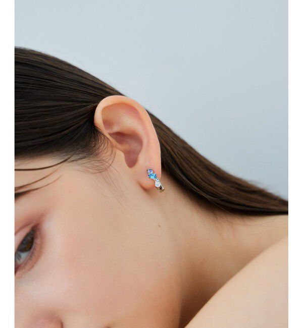 ete「ビジュー ハグピアス」|ピアス|